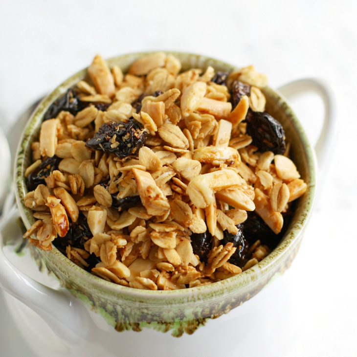 Cherry Almond Granola. Recipe