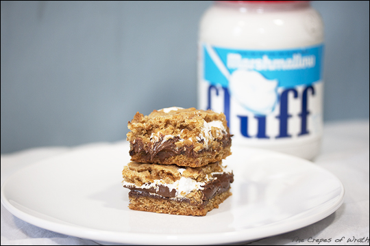 S'more Cookie Bars Recipe