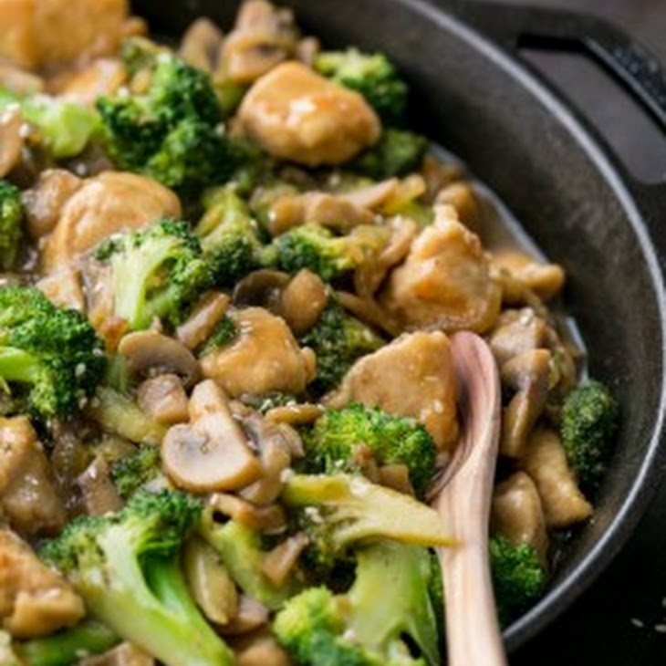 Chicken Broccoli And Mushroom Stir Fry Recipe