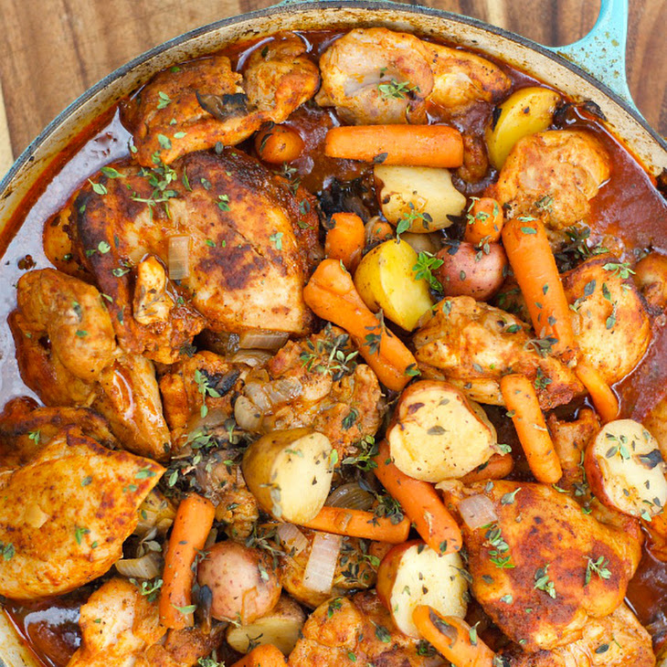 One-Pot Paprika Chicken Thighs Recipe