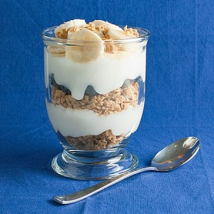 Banana Blueberry Yogurt Parfait Recipe