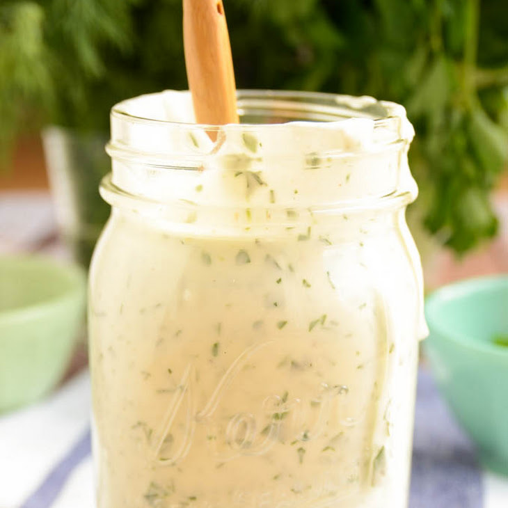 Coconut Milk Ranch Dressing Recipe