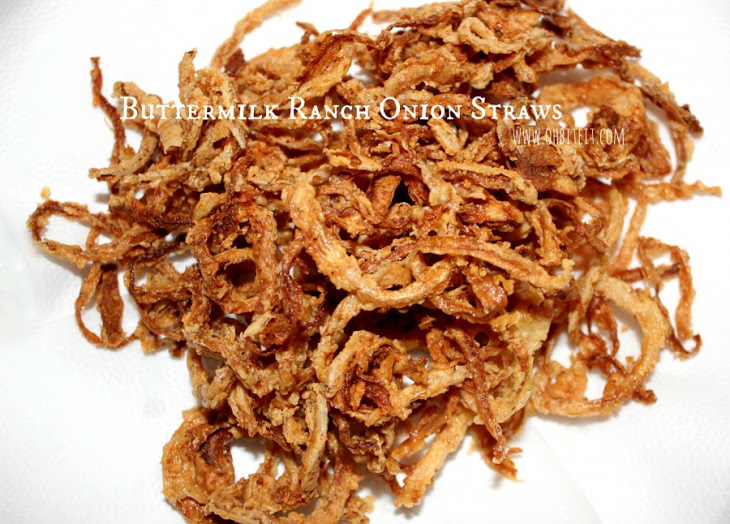 Buttermilk Ranch Onion Straws! Recipe