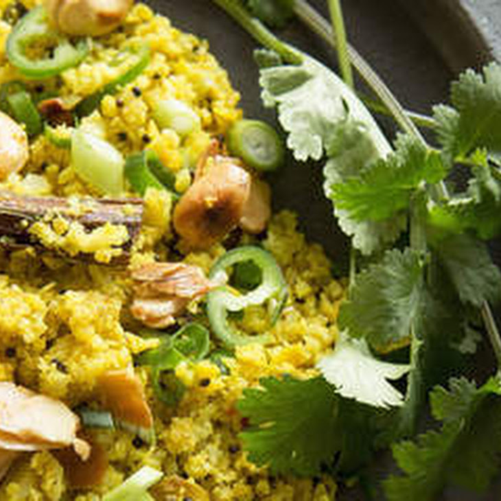 Indianspiced Cauliflower Rice Recipe