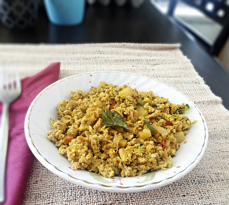 Egg Bhurji Recipe (Anda Burji Recipe) - Indian scrambled eggs