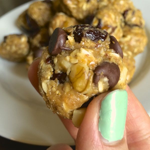 Chocolate Cherry Walnut Energy Balls Recipe