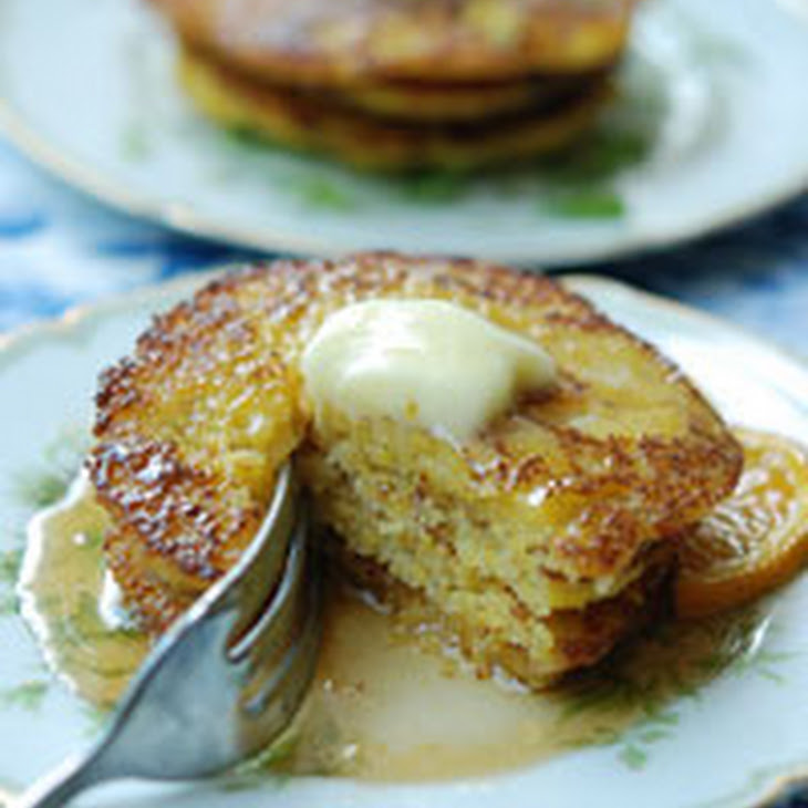 Sweet or Savory Cornmeal Pancakes Recipe