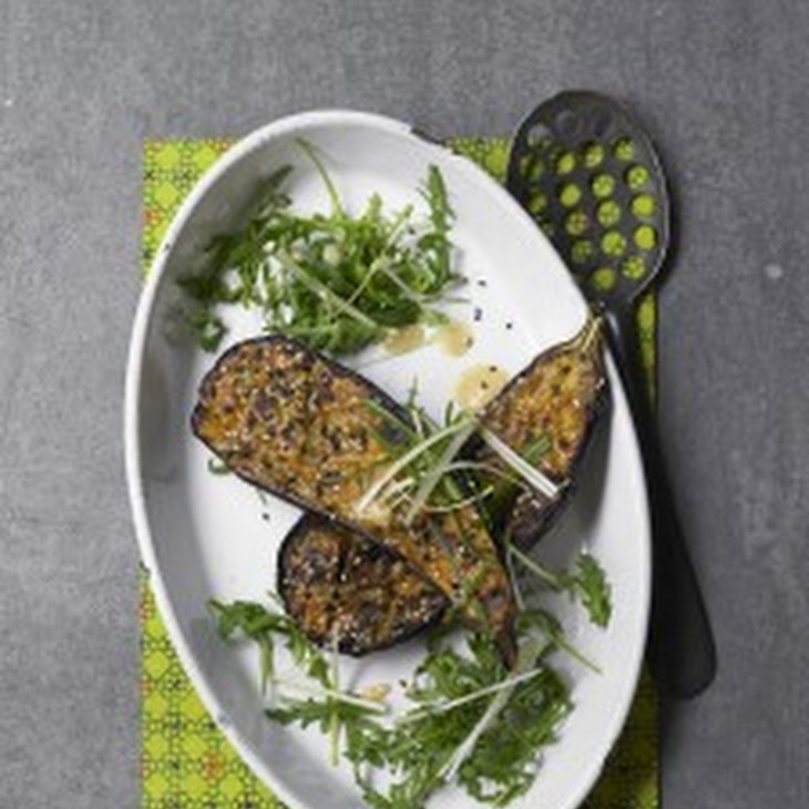 Grilled Miso Aubergines Recipe
