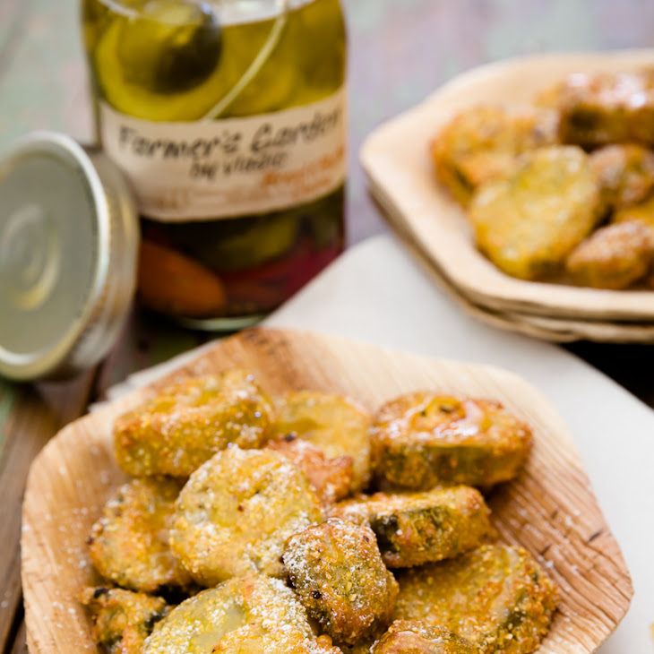 Sweet Cornmeal Deep Fried Pickles Recipe