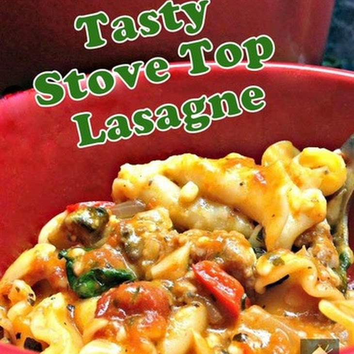 Stove Top Lasagna Recipe