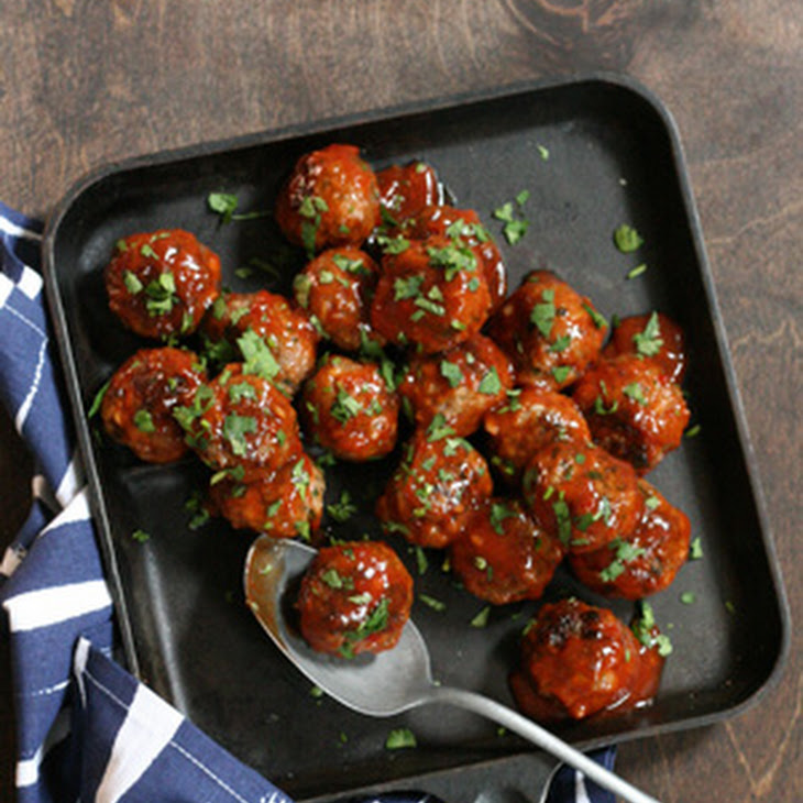 Spicy Glazed Meatballs Recipe