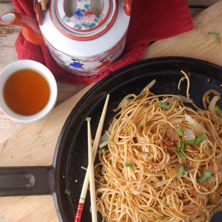 Dim Sum Soy Sauce Chow Mein (Noodles) Recipe