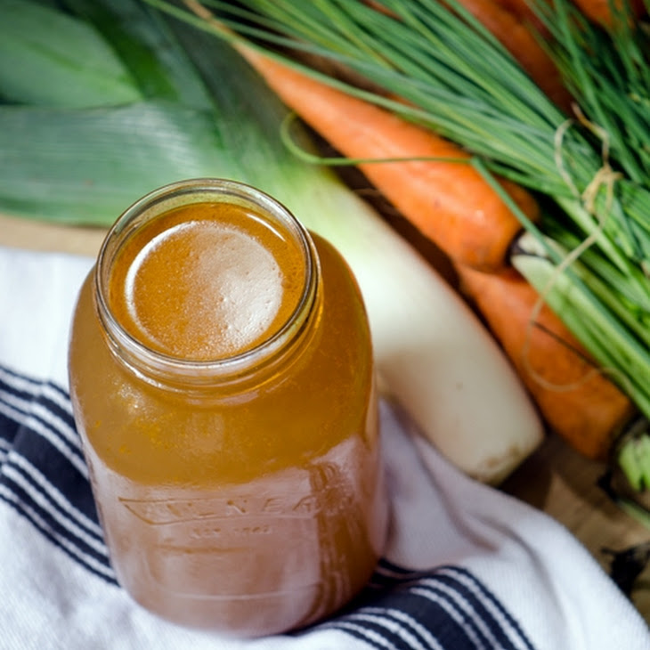 Homemade Roasted Vegetable Stock Recipe