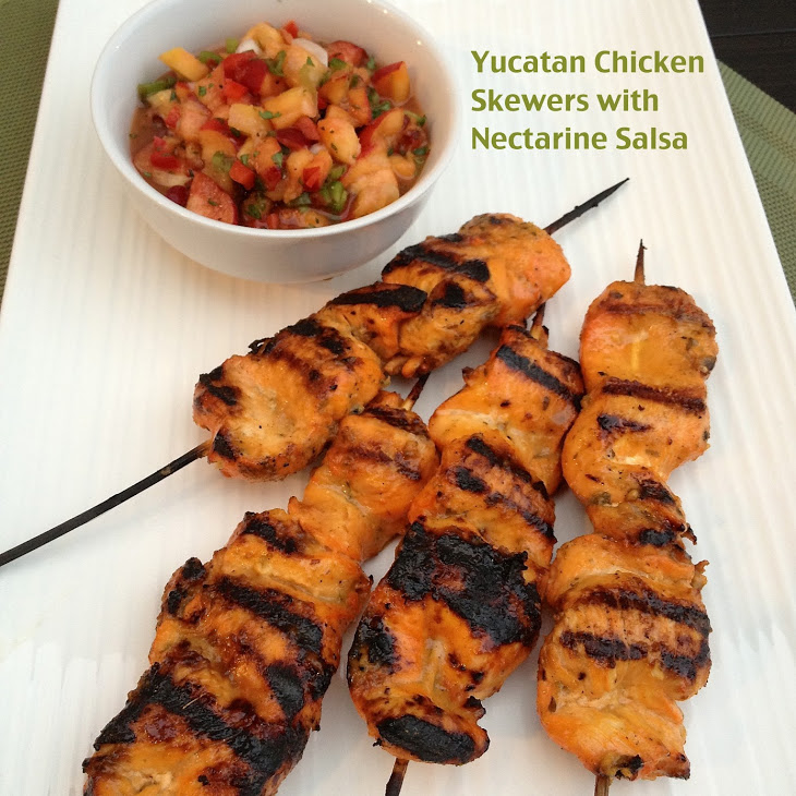 Yucatan Chicken Skewers Recipe