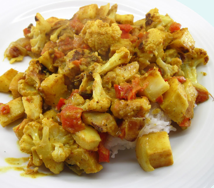 Roasted Vegetable Curry Recipe