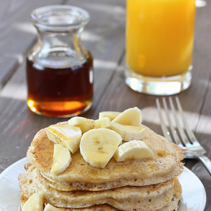 HeartHealthy Super Fluffy Whole Grain Vegan Pancakes Recipe