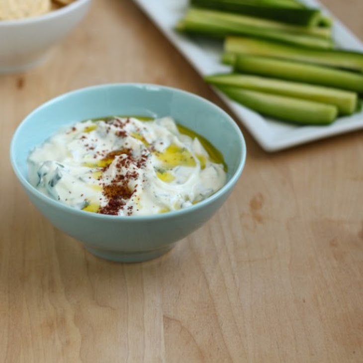 Cucumber Lemon Greek Yogurt Dip Recipe