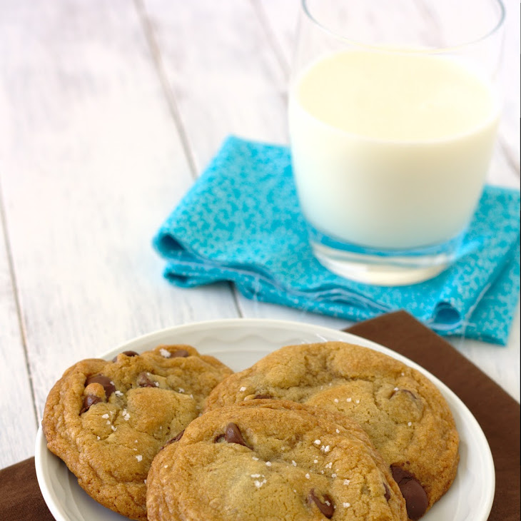Chocolate Chip Cookies with Nutella, Browned Butter, and Sea Salt Recipe