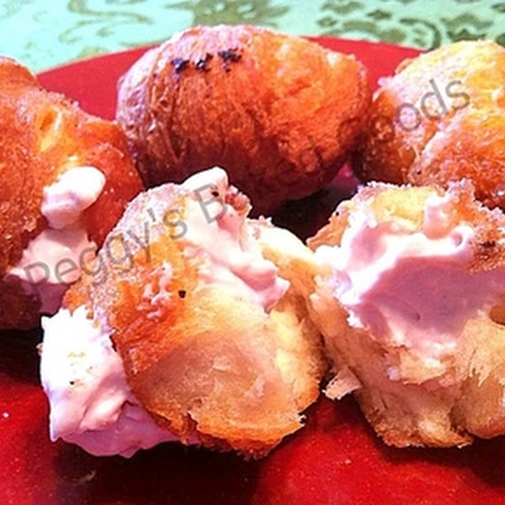 Strawberry & Cream Cheese Donuts Recipe