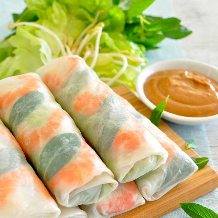 Vietnamese Rice Paper Rolls (Spring Rolls) Recipe