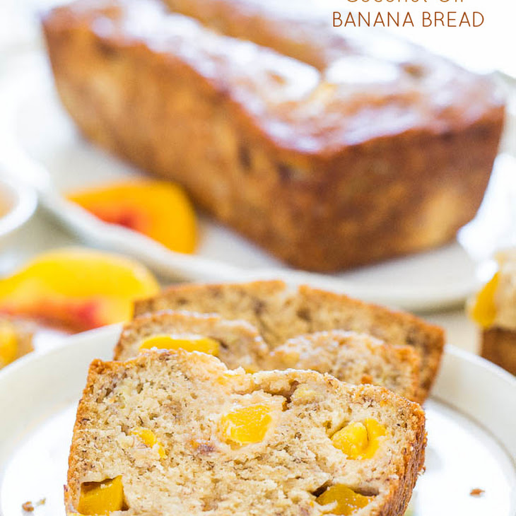 Cream Cheese Filled Banana Bread Recipe