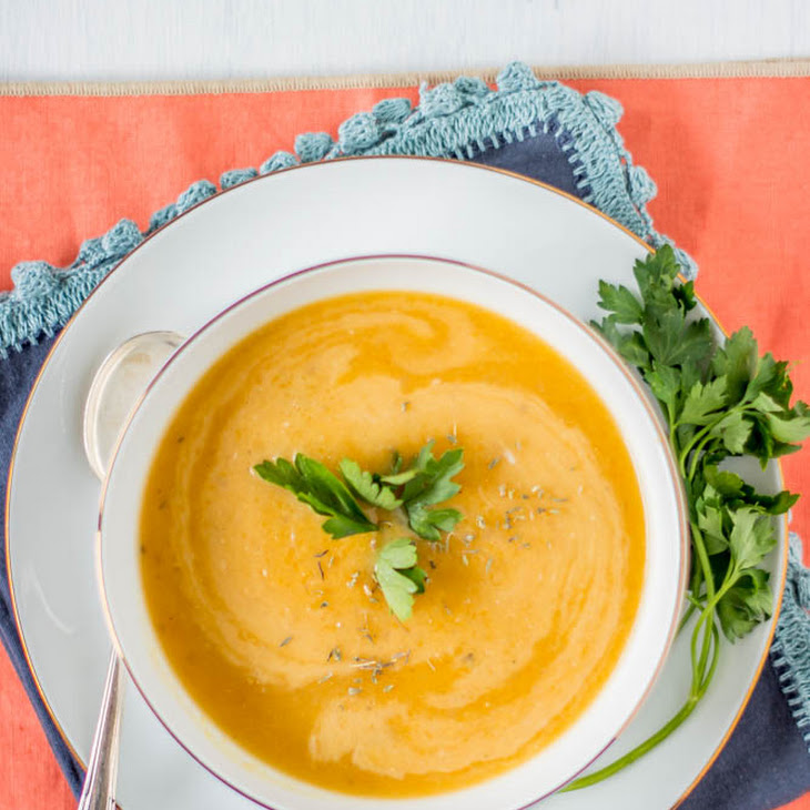 Fuji Apple and Butternut Squash Soup Recipe