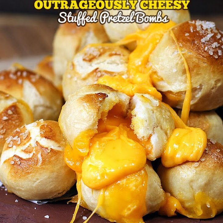 Outrageously Cheesy Pretzel Bombs Recipe