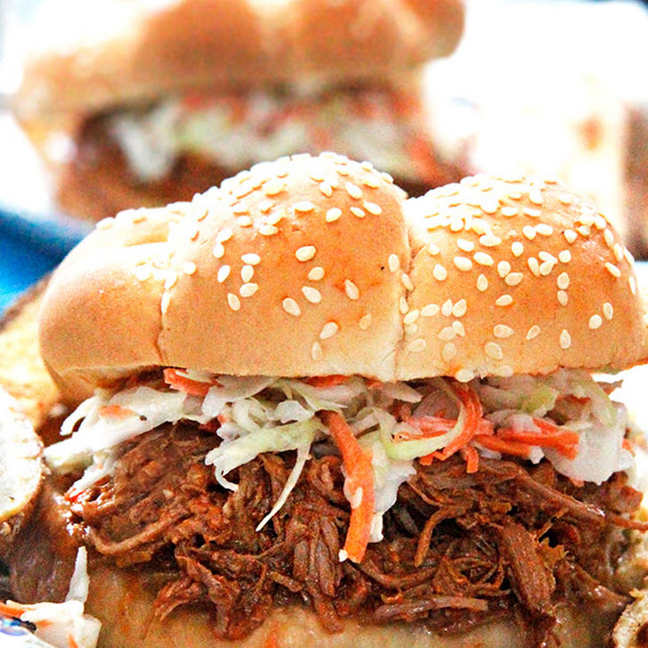 Slow Cooker Pulled Pork Sloppy Joes Recipe