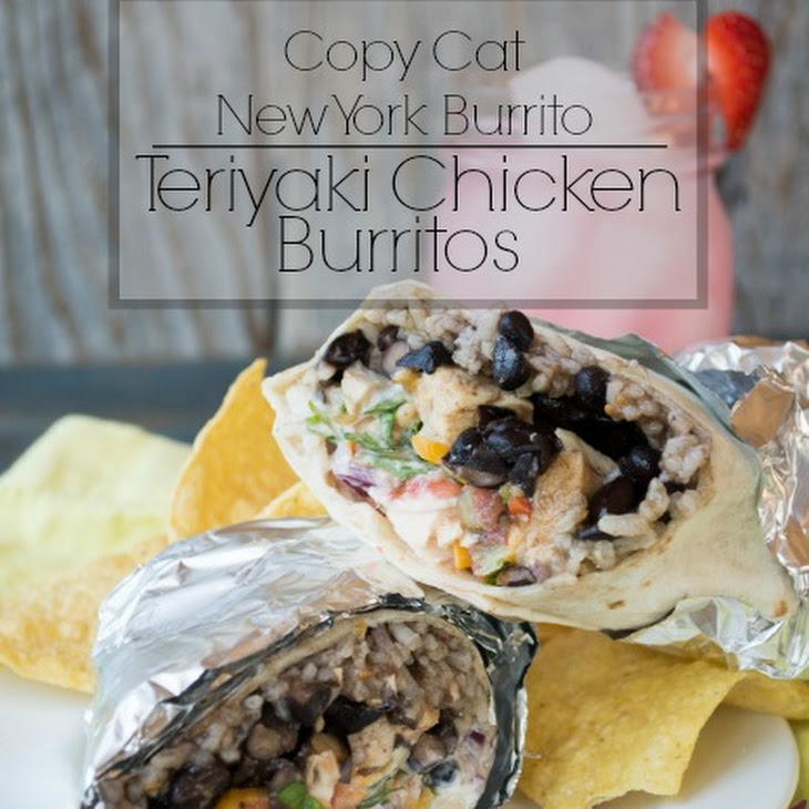 Teriyaki Chicken Burritos Recipe