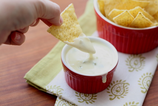 Queso Blanco Dip ~ Spicy White Cheese Dip Recipe