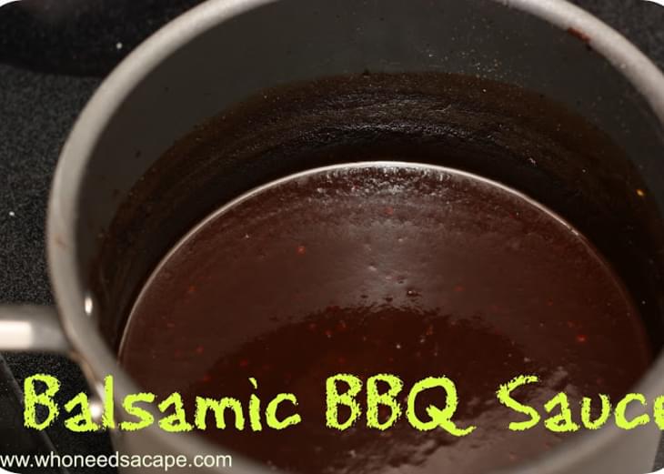 Balsamic BBQ Sauce (Paleo!)