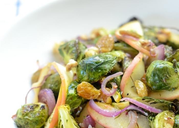 Brussels Sprout & Apple Salad