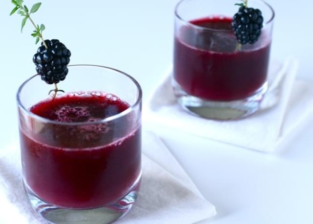 Blackberry Thyme Margaritas