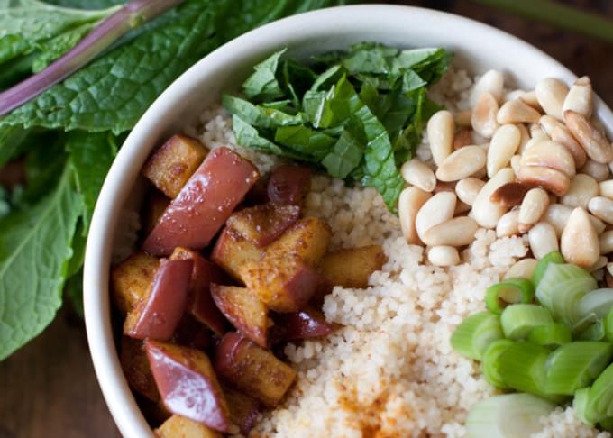 Curried Apple Couscous