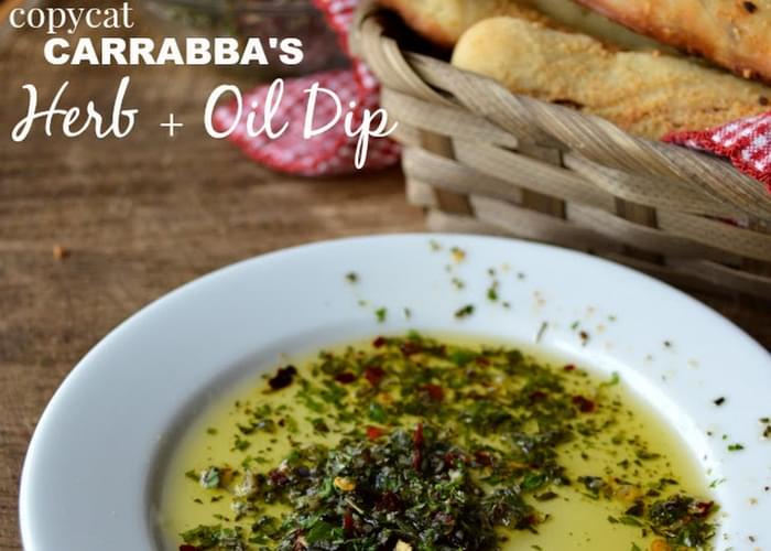 Copycat Carrabba's Herb Dip